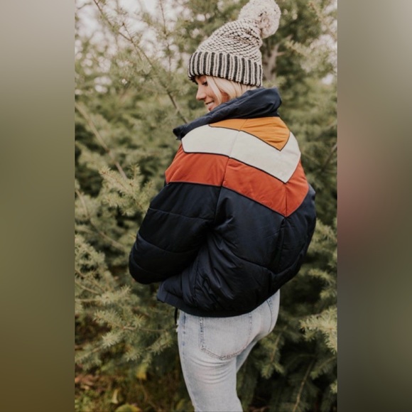 Free People Heidi Puffer Ski Jacket Medium - Picture 2 of 13